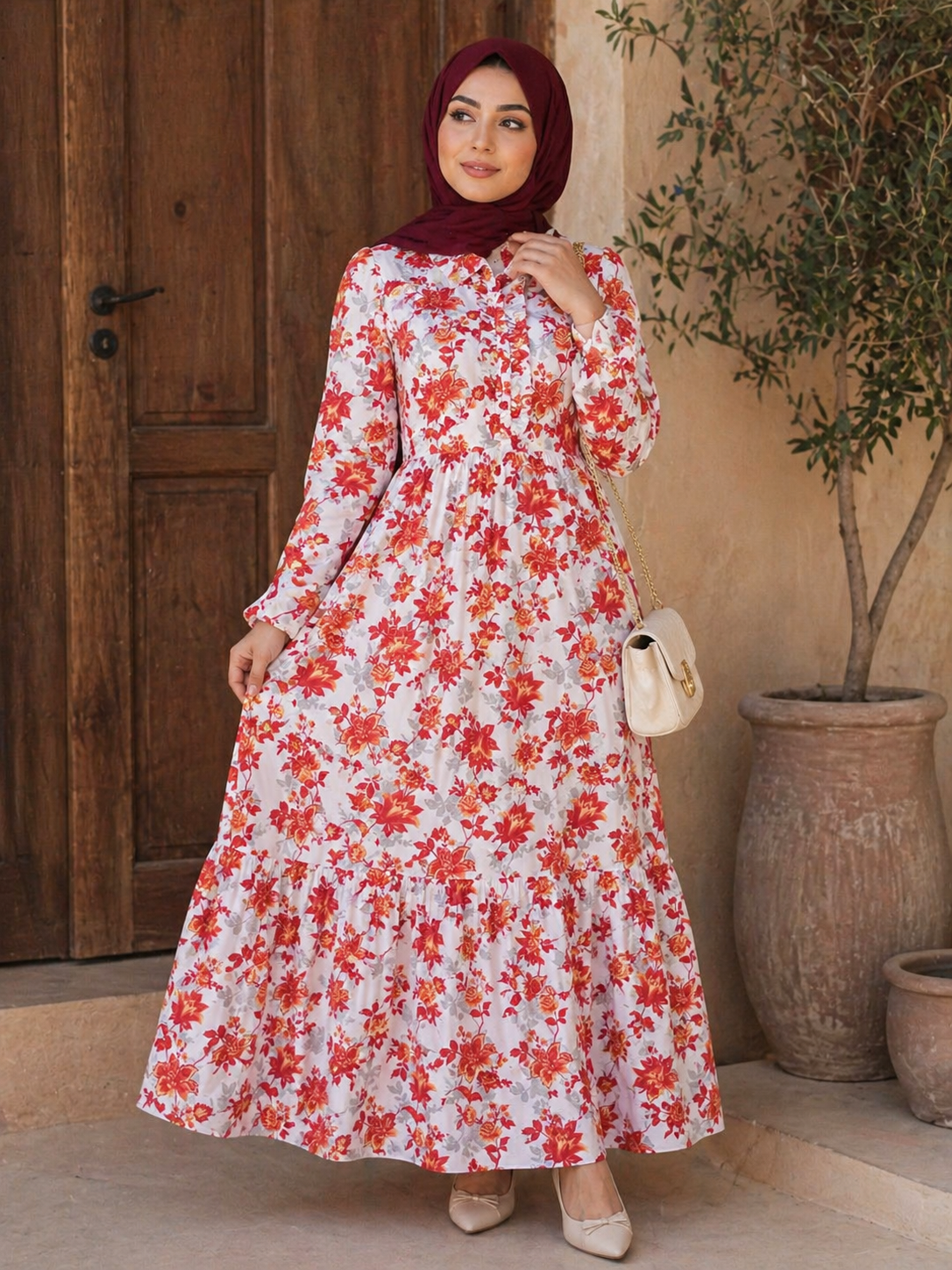 Orange Summer Maxi